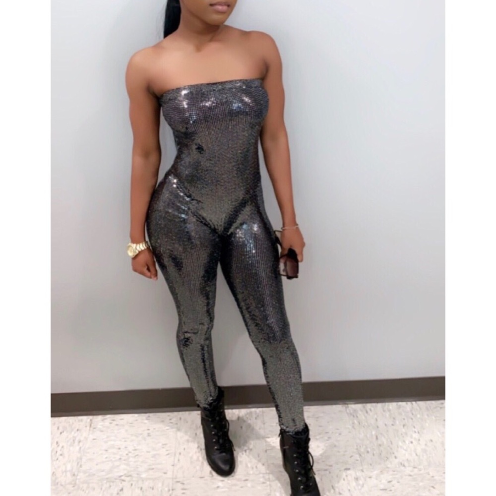 Sequin Jumpsuit